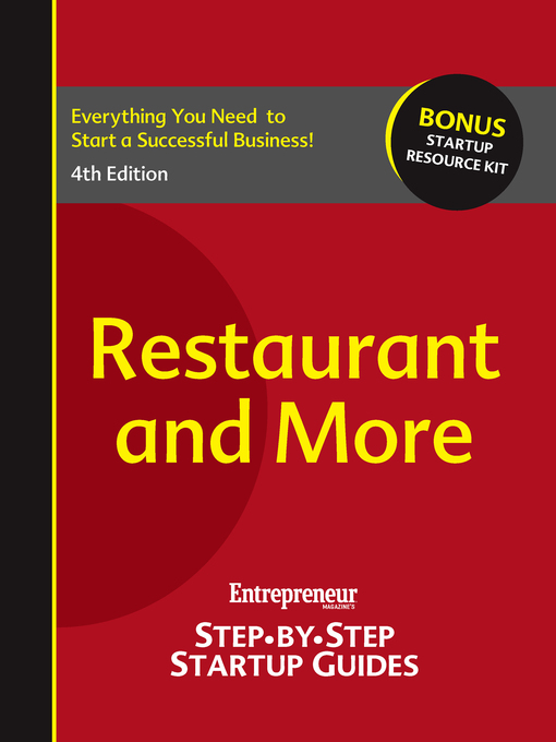 Cover image for Restaurant and More